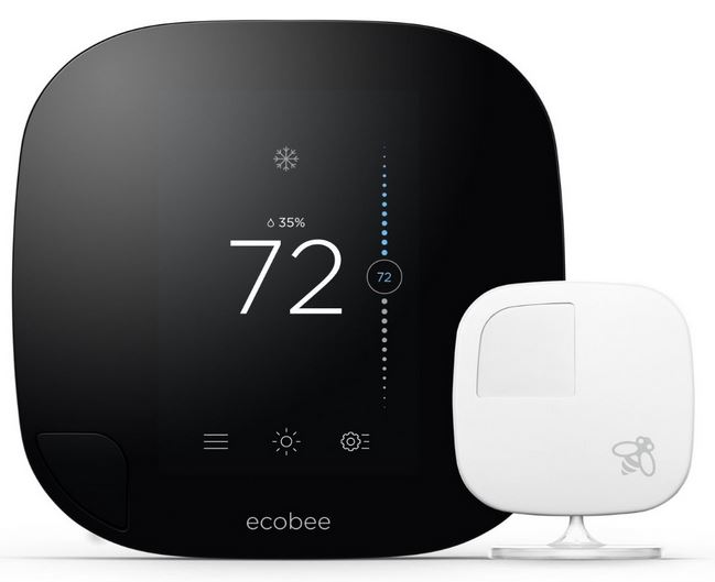 Ecobee3带有远程传感器的Wi-Fi恒温器