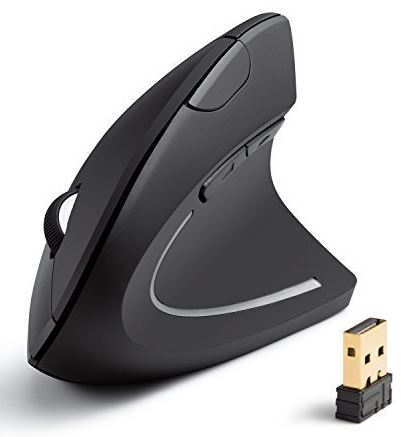 Anker Wireless Vertical Ergonomic Optical Mouse