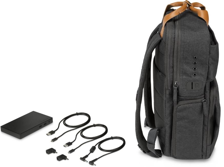 HP Powerup Backpack.