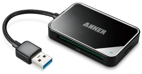 Anker 4插卡读取器