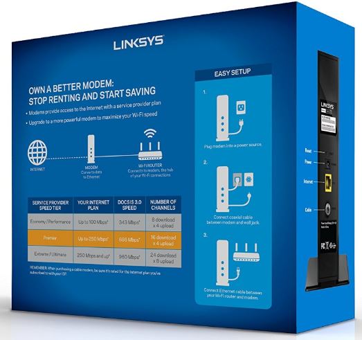 Linksys CM3016盒子