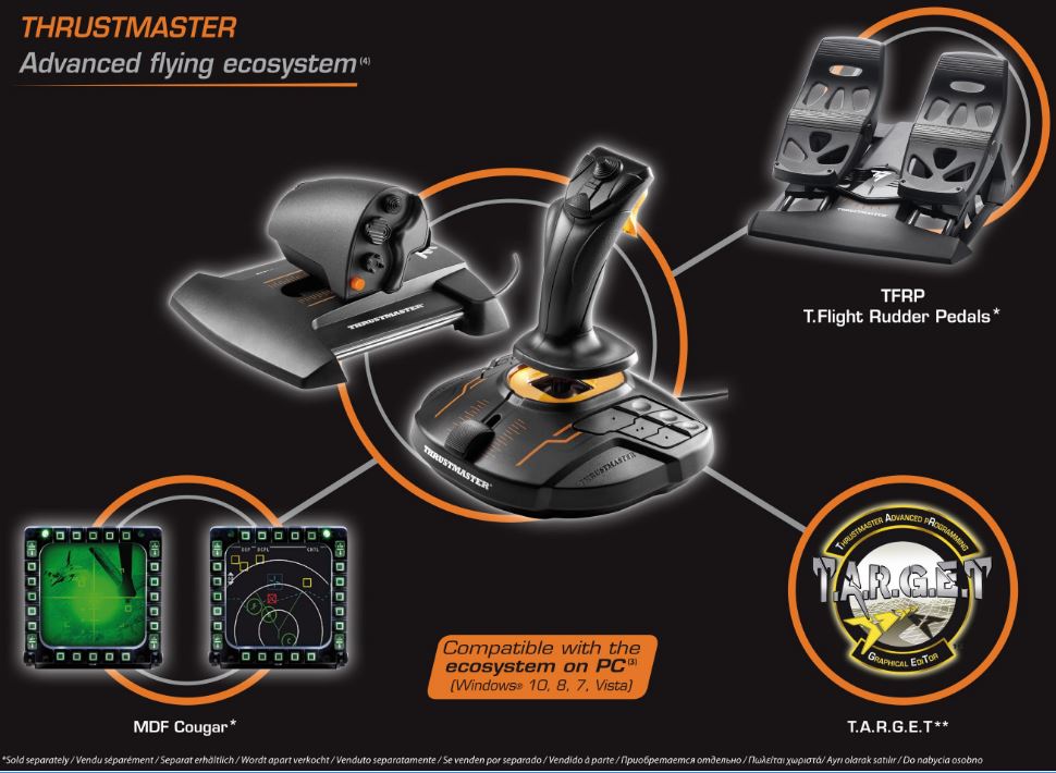 Thrustmaster VG T16000M FCS HOTAS控制器