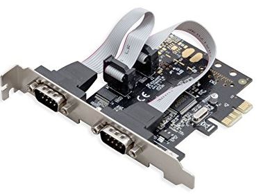 SYBA串行DB9 RS232 PCIE X1卡