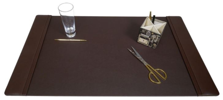 Dacasso Chocolate Brown Leather Desk Pad