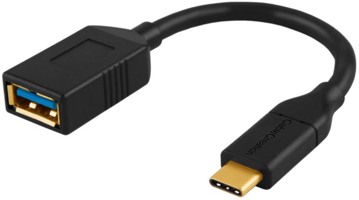 线缆创建USB- c到USB 3母适配器