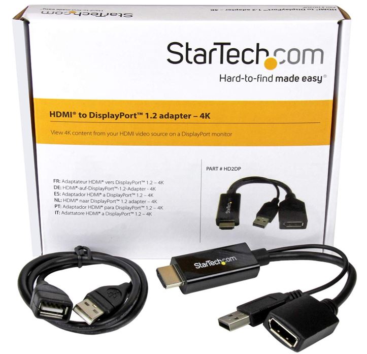 StarTech HDMI到显示端口转换器