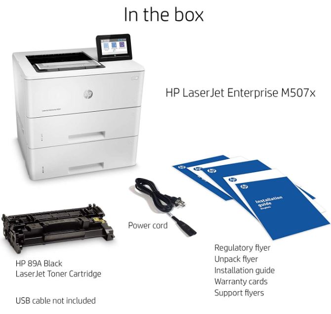 HP Laserjet企业M507x