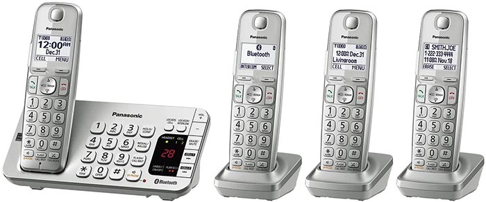 Panasonic Cordless Expandable Bluetooth Phone System