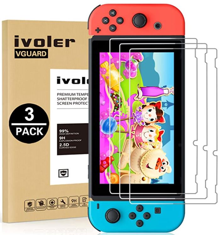 Nintendo Switch的iVoler perked玻璃屏幕保护器