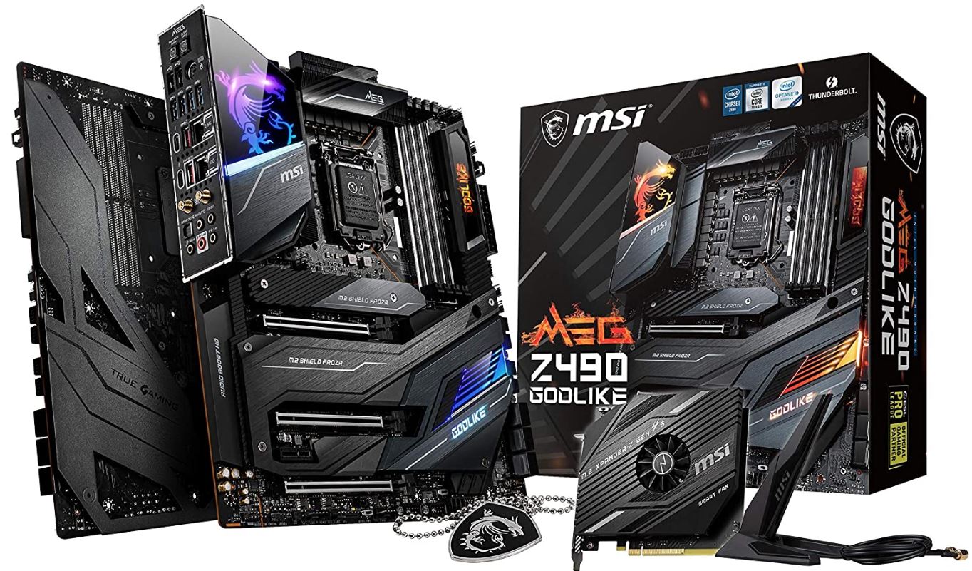 Msi Meg z490太神了