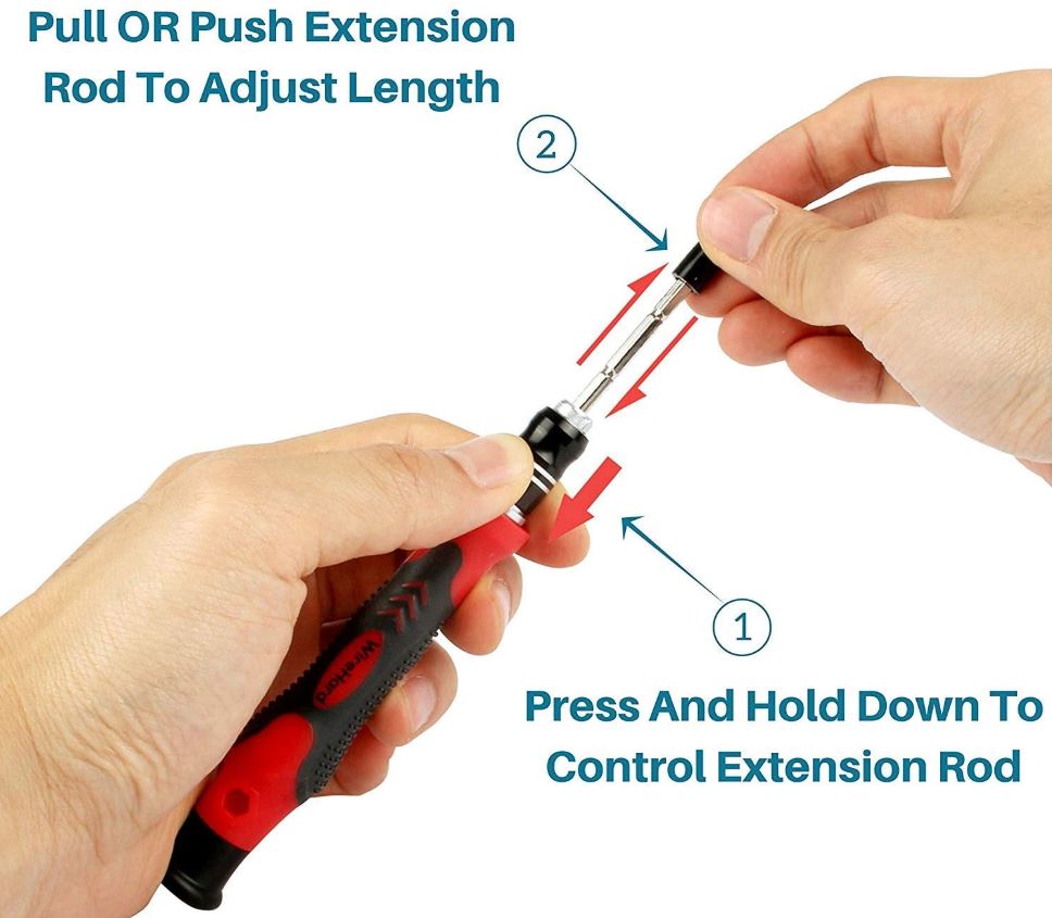 WIREHARD 62 in 1 Precision Repair Tool Kit