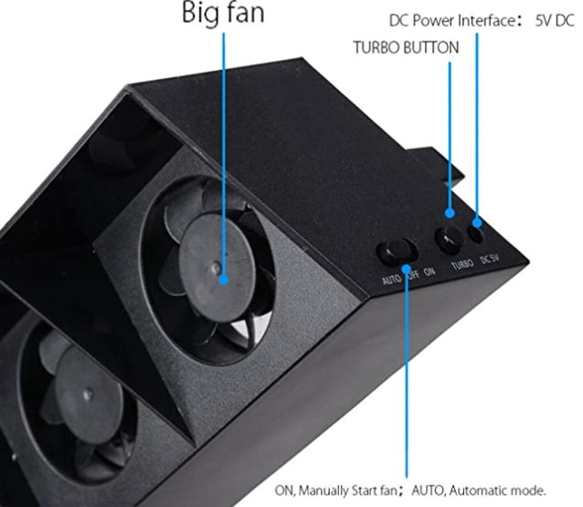 ElecGear PS4 Turbo Cooling Fan