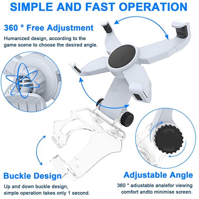 Supebar PS5控制器手机装夹