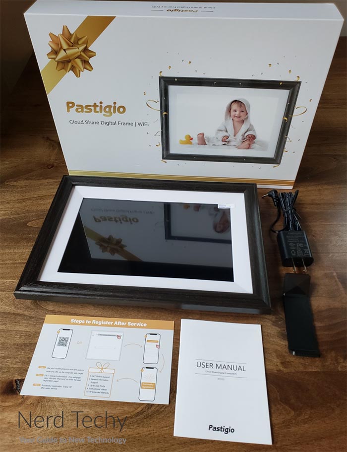 Pastigio wifi数字木制框架