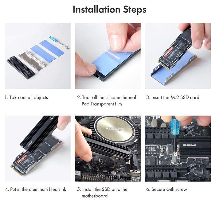 ps5 ssd散热器安装